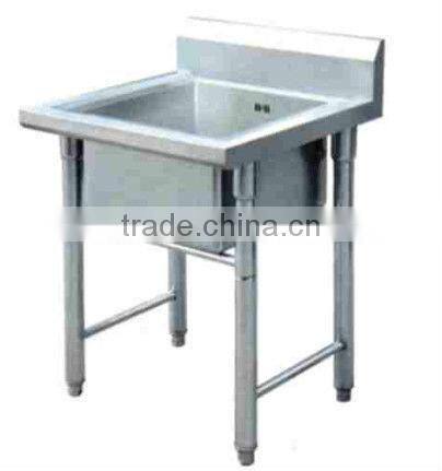 Stainless steel Sink Table with two Basin