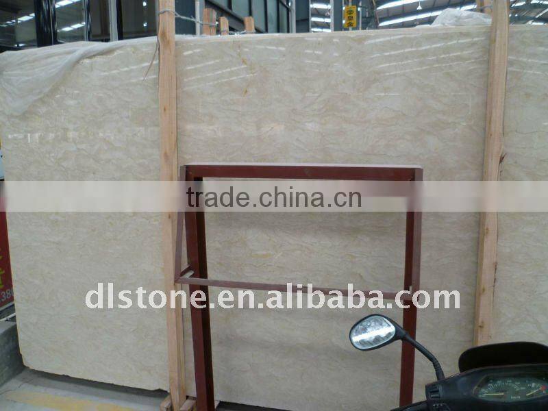 Turkish Amasa beige marble polished big slabs