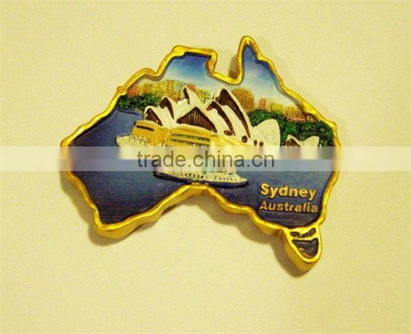 Australia state shaped souvenir magnets