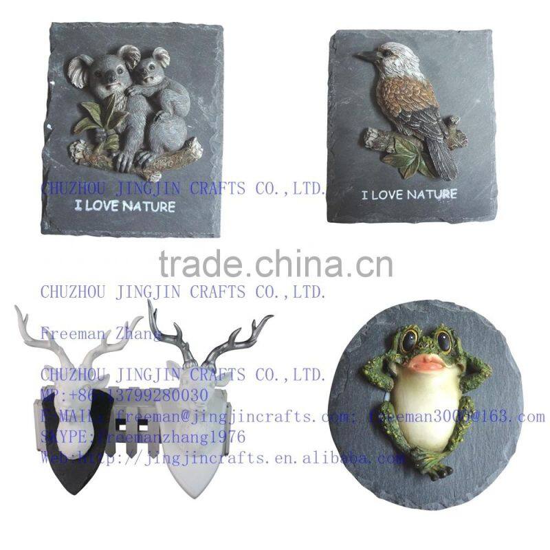 unique classic interior home decoration resin animal head
