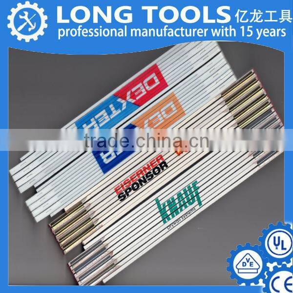 1m 2m custom promotional printable gift measuring folding ruler