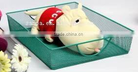 Fashion Office Storage Metal Mesh Desktop Drawer Organizer