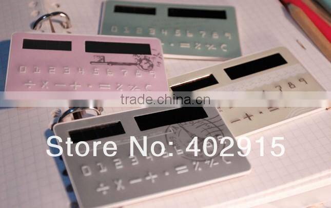 Supply Creative fashion Card calculator / pocket calculator --yellow crown