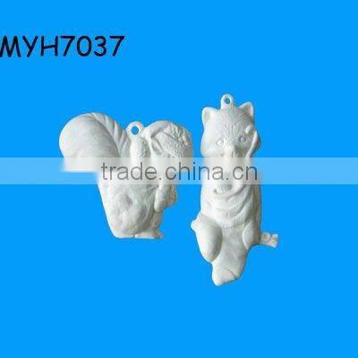 2012 new fashion ceramic rainbow bisque ornament