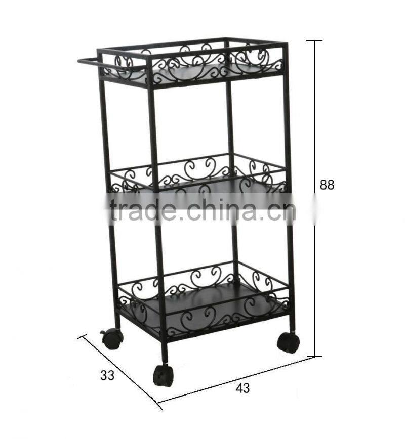 Portable manicure furniture cabinet with movable stool inside for Nail Salon TKN-2992