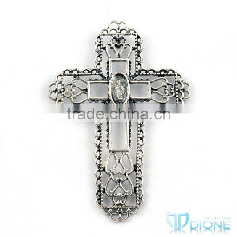 Hot sale stamped metal charms for jewelry making