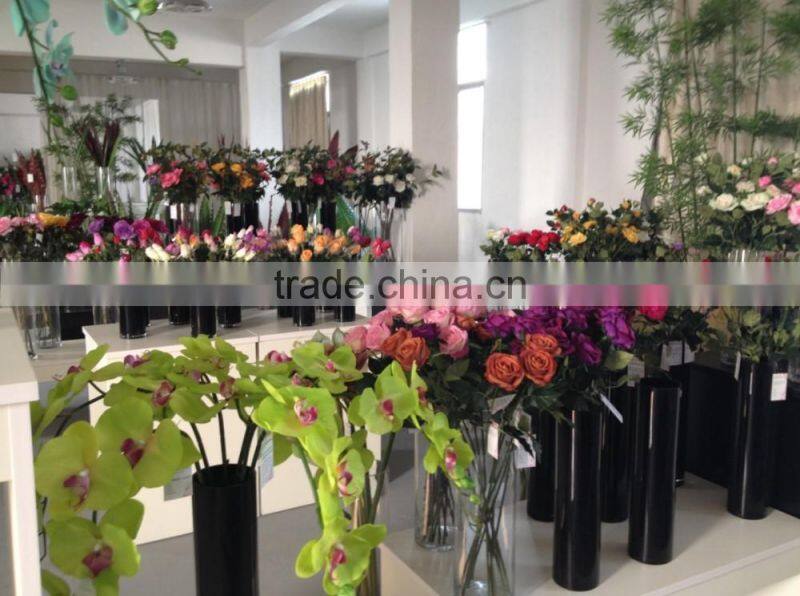 Home decoration red artificial maple tree for decoration