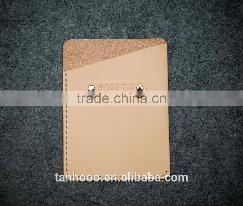 CUSTOMIZED DESIGN CUSTOM PASSPORT HOLDER Leather passport holder with embossed logo