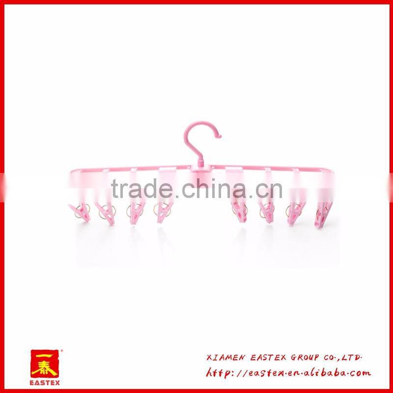 Multifunctional and adjustable folding clothes hanger rack