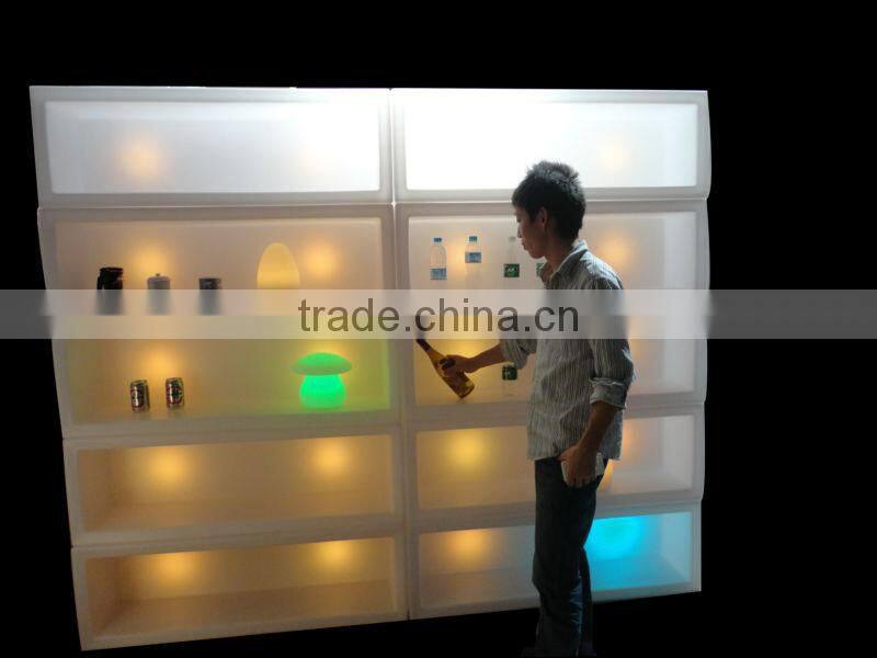 LED ice cube storage box, nightclub furniture for sale
