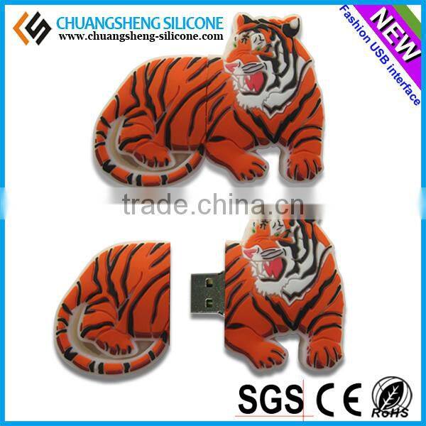 funny usb flash disk, animal shaped usb flash disk, usb flash disk with cover