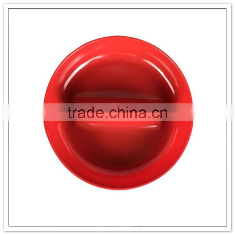 Red color of sell prices plastics wall mouth melamine waterproof ashtray
