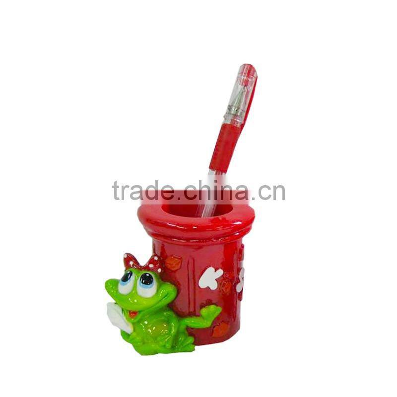 Resin penholder for desk decor