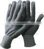 PVC dotted glove for machine operator