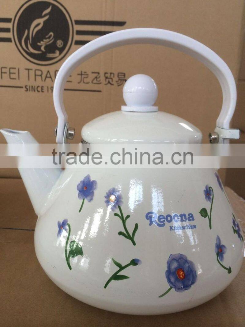 1.2L 1.5L 2L promotion in paraguay and egypt enamel kettle
