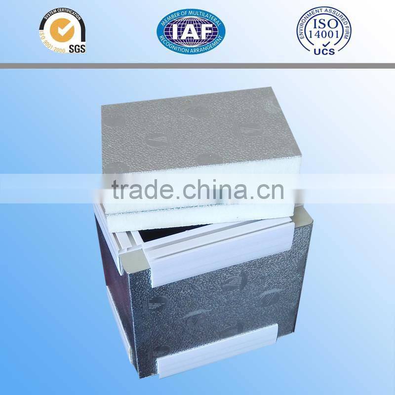 PU/PIR/Phenolic HVAC pre-insulated foam air duct panel