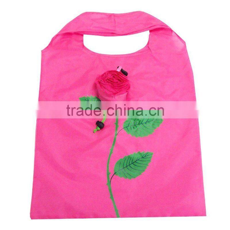 rose shaped polyester Shopping Tote Bag for beloved