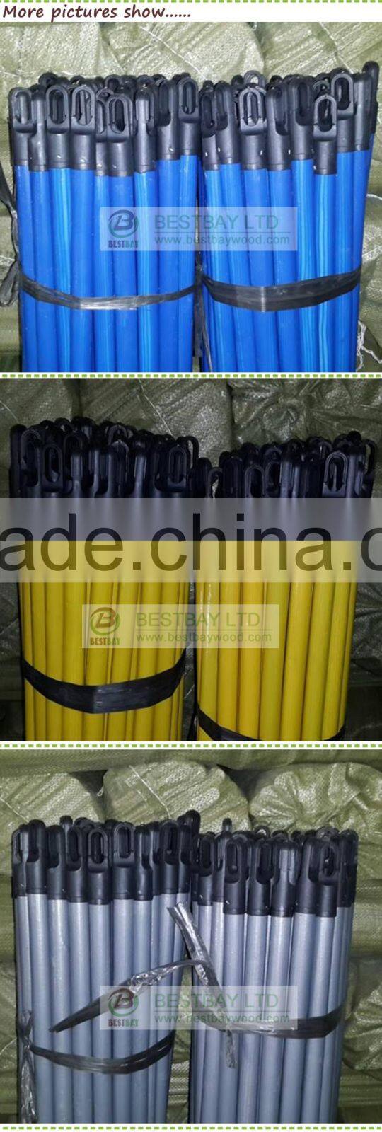 factory price wood stick machine,wooden mop handle pvc coated /wooden brush handle
