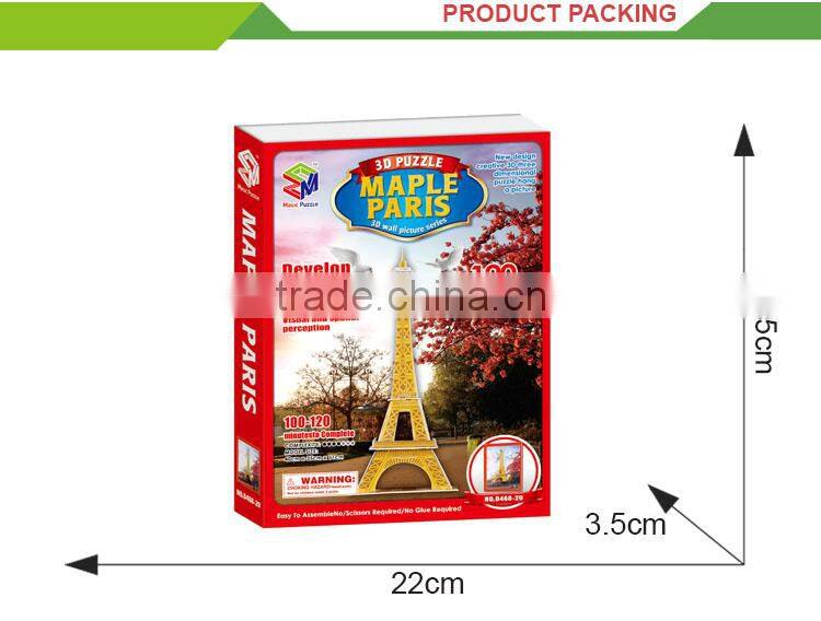 wholesale kids intelligence toys diy 3d puzzle stadium