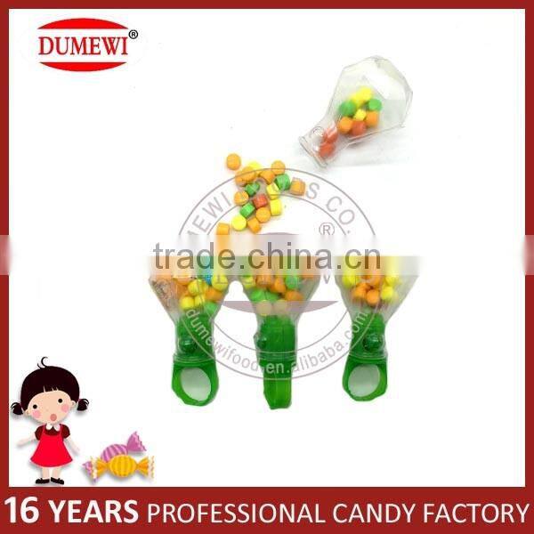 Fruit Flavor Lighting Diamond Ring Shaped Toy Tablet Candy