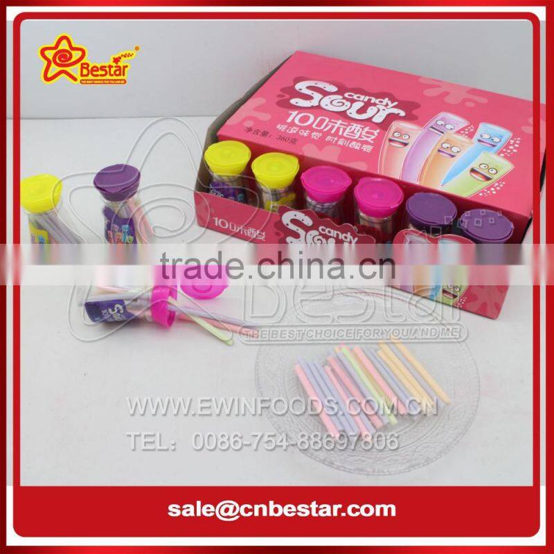 Sour Fruity Stick Chewing Candy 25g