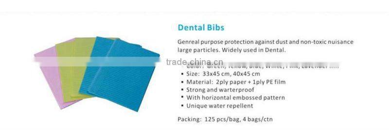 dental bib/dental sheet/
