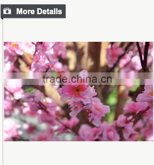2015 Spring new product cherry blossom flower lagrge artificial decorative tree artificial cherry blossom tree