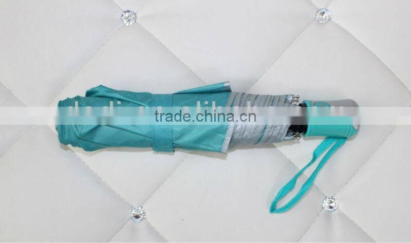 3 Fold auto open and close promotional umbrella umbrella