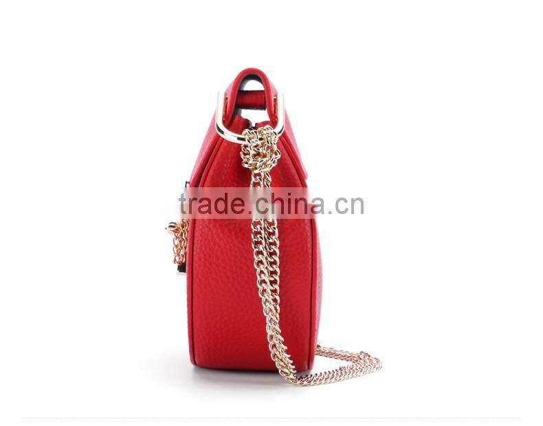 2016 new ladies fashion leather bag