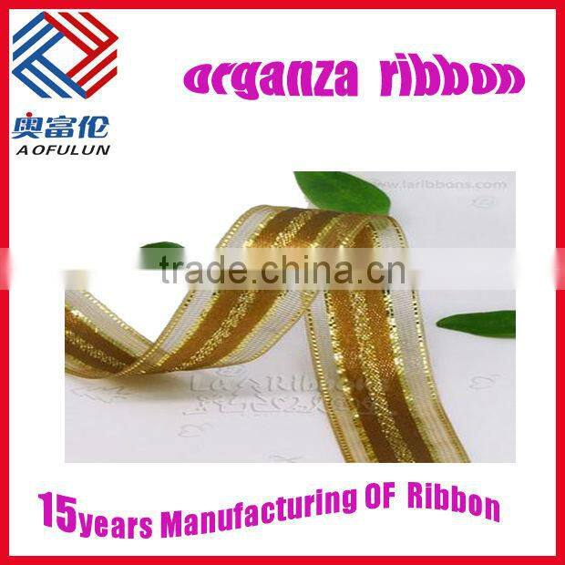 2015 China supplier organza ribbon