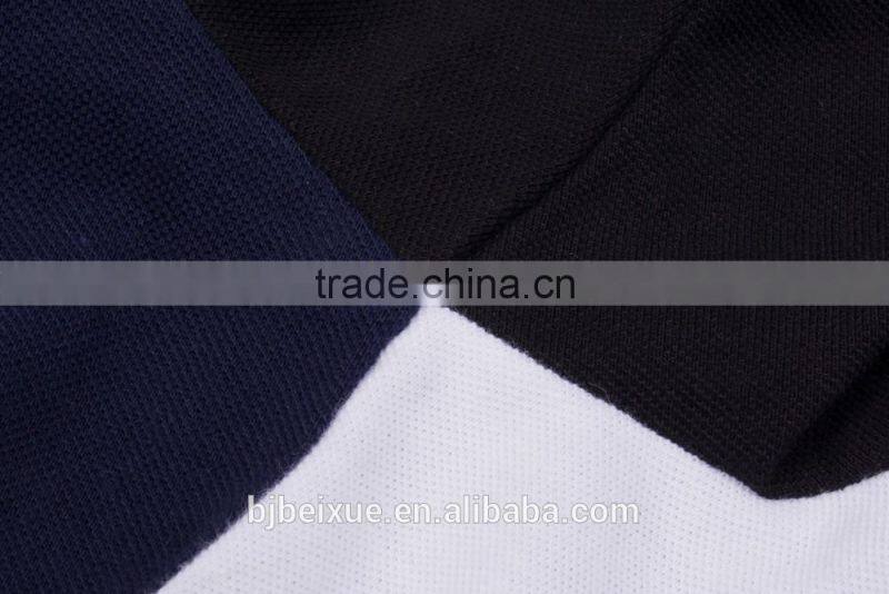 2016 OEM service stylish latest design custom cotton polyester spandex man polo shirt golf