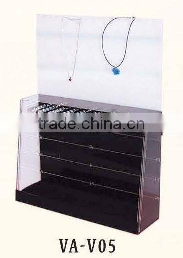 2015 Acrylic plexiglass jewelry display tabletop jewelry display
