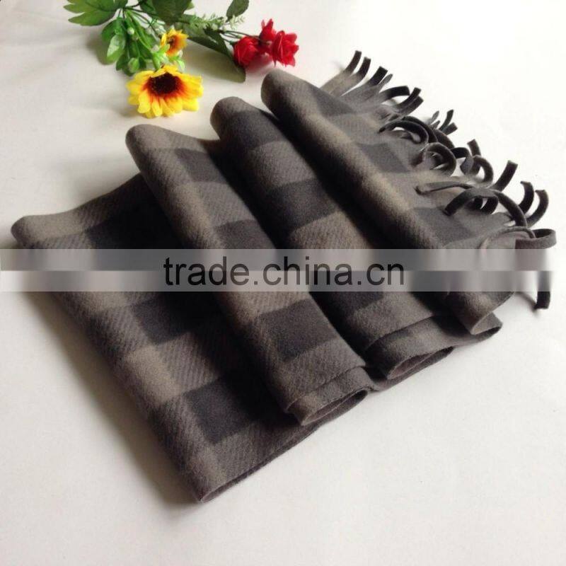 Sell well cheap price promotional black windproof polar fleece sport scarf factory