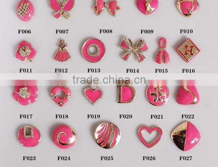 2015 customized zinc alloy tags,gold charm pendants for jewelry and handbag