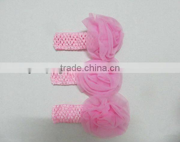 2013 Wholesale Top quality Lovely posh lace headbands baby girls accessories