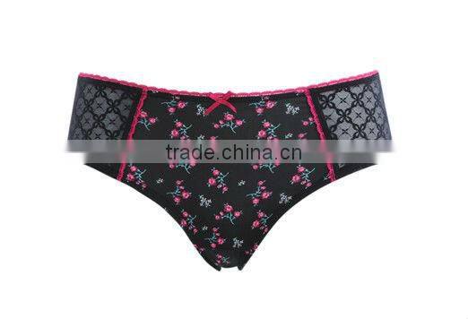 ladies printed bra & camisole underwear set