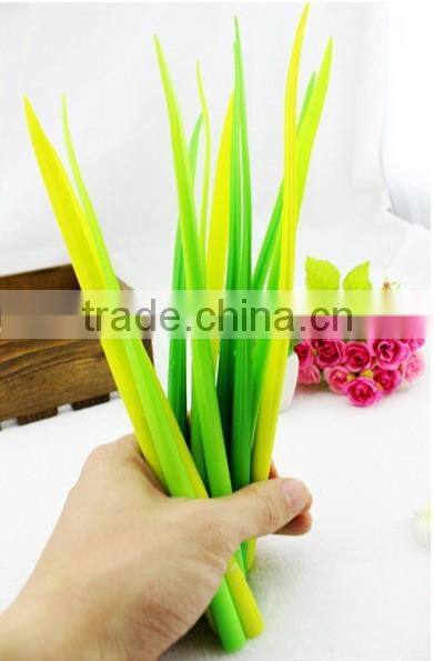 Grass shape ballpoint pen office & student creative plastic pen gel pen