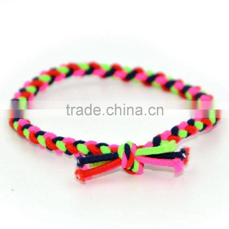 Candy Color Elastic Braid Hairbands