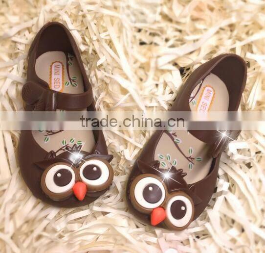 cute owl design, mini melissa shoes, mini melissa owl shoes