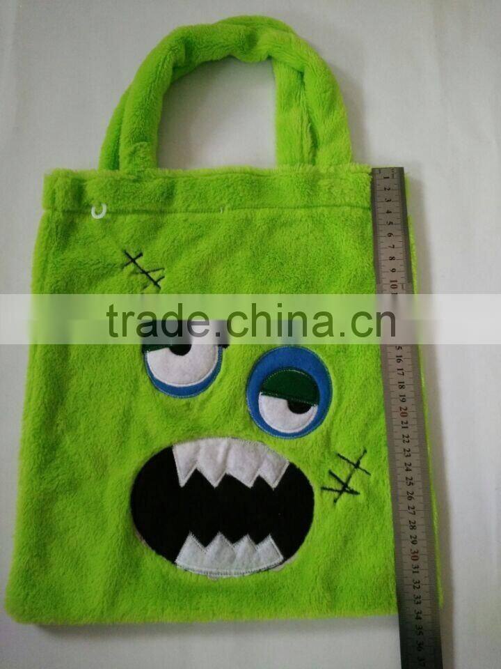 Trick or Treat Bag Halloween Decoration Bag Reusable Candy Carry Tote