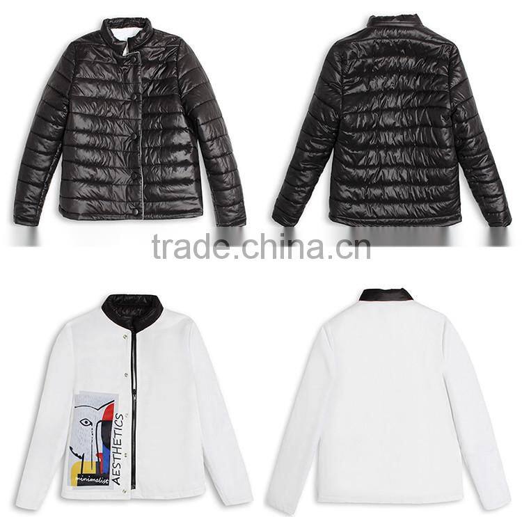 2016 latest lady winter cotton jacket women overcoat for wholesale