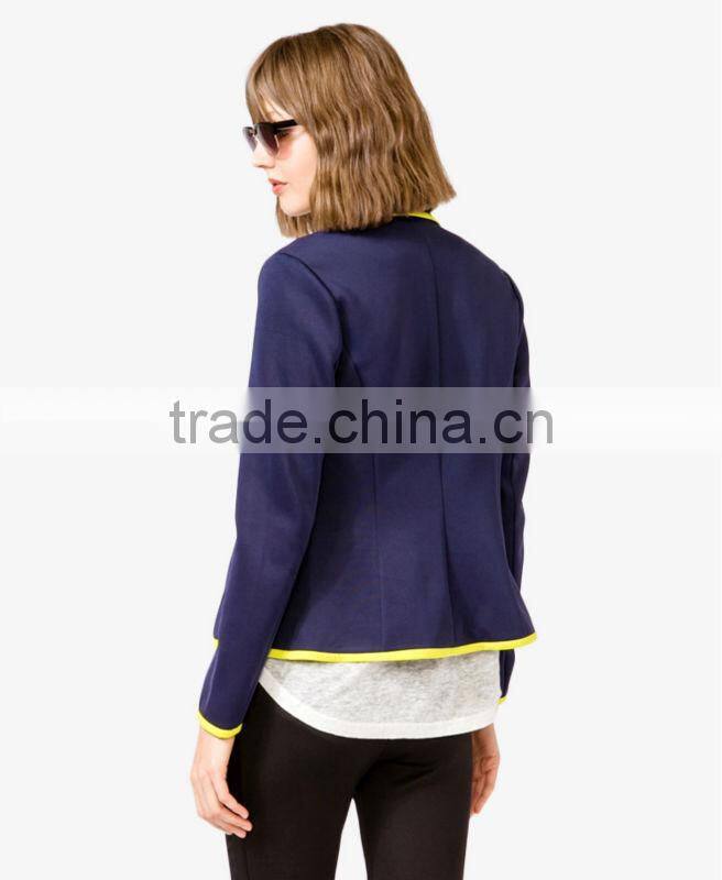 Nautical Neon Trim Blazer