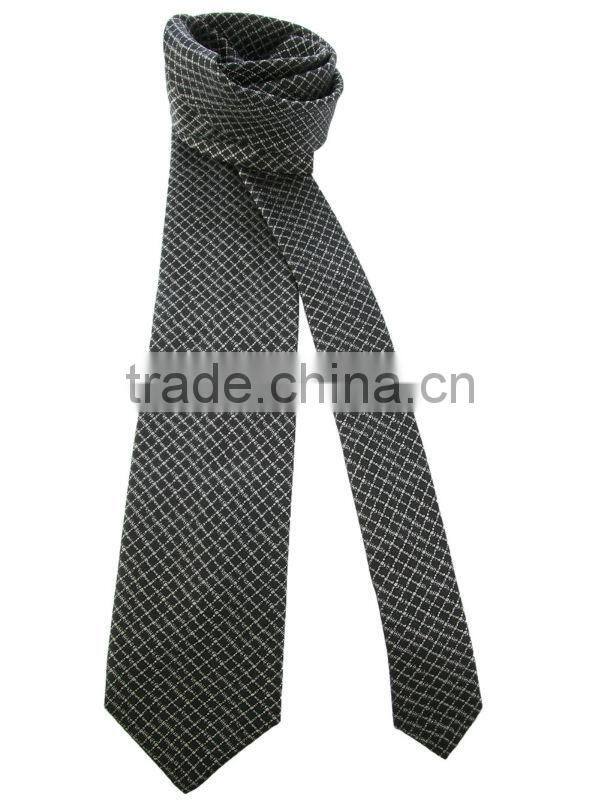 men's print silk tie