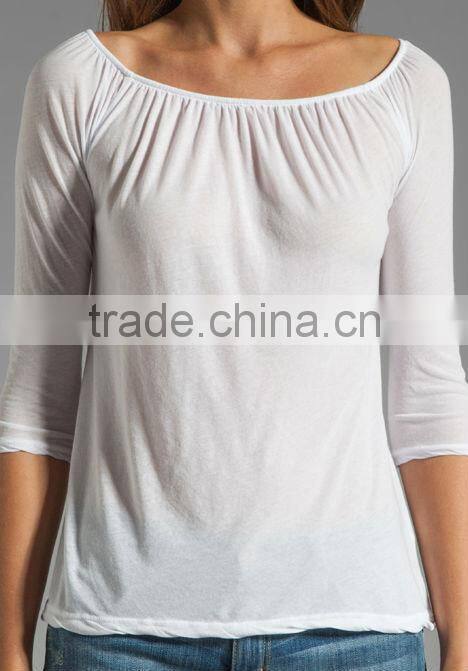 women off the shoulder t-shirts