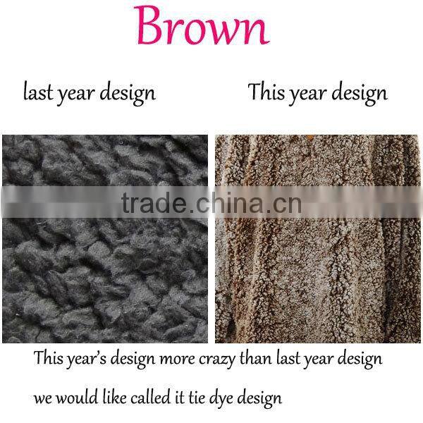 Wholesale Womens Frosted Collar Quarter Zip Sherpa Fleece Pullover