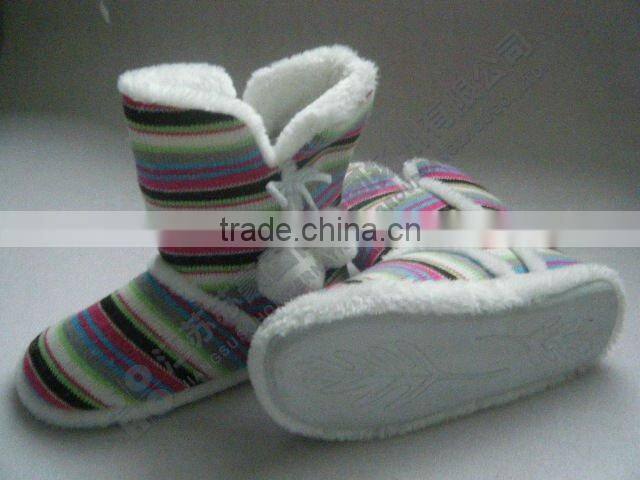 TPR sole autumn winter Handicraft indoor art boot slipper or shoes