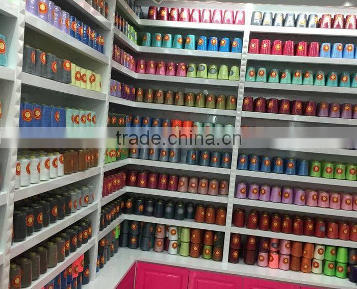 High Speed Wear Resistant 100% Polyester Machine Thread Sewing