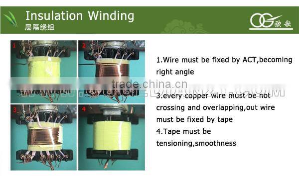 EE13 vertical transformer 24V 12V 5V 10 mva power transformer price