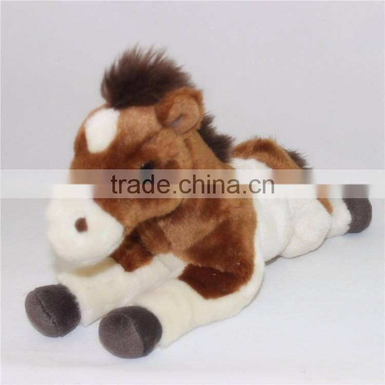 Fancy quality Cute design birthday gift custom plush horse plush horse toy