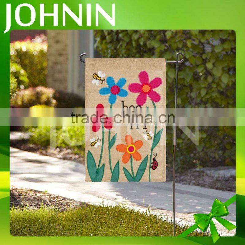 China Promotion Advertising 28*40inch Custom Size Garden Flag